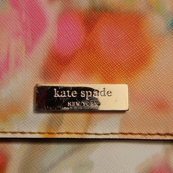 Kate Spade Grant Street Floral Watercolor Crossbody - Picture 2 of 7